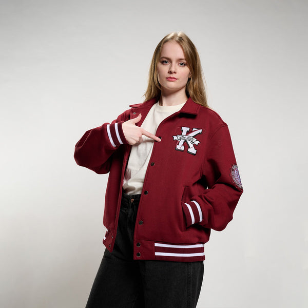 Varsity Jacket Campus Rouge