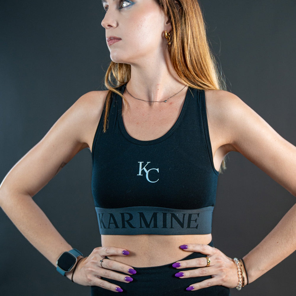 Brassière Monogram Noir