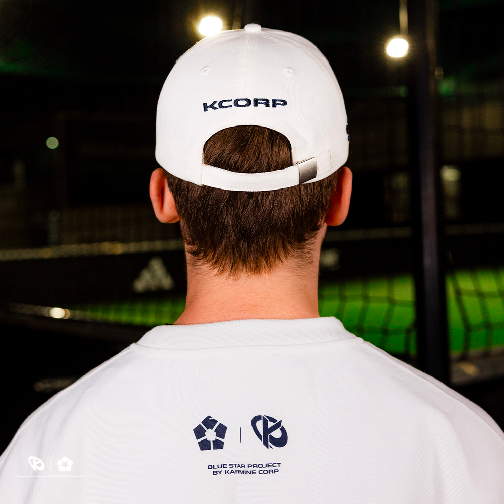Casquette Blanche Karmine | Blue Lock