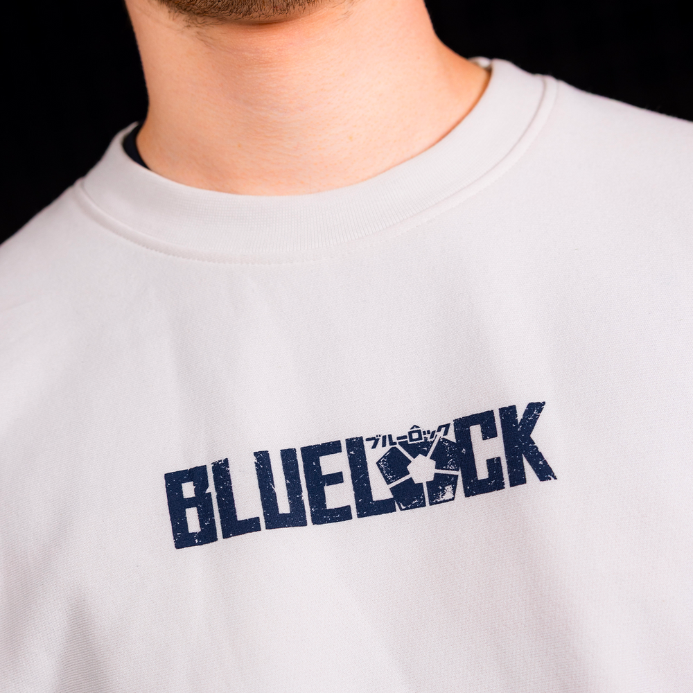 Crewneck Gris Karmine | Blue Lock