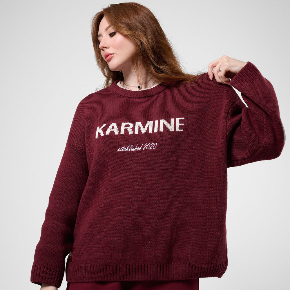 FW25 - Le Knit Bordeaux