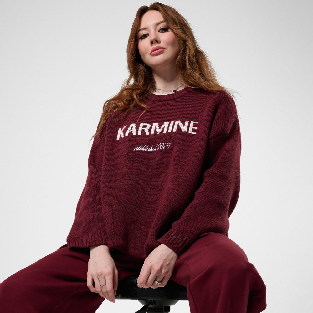 FW25 - Le Knit Bordeaux
