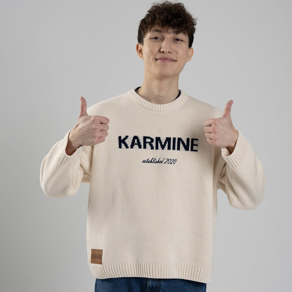 Crewneck Knit Beige