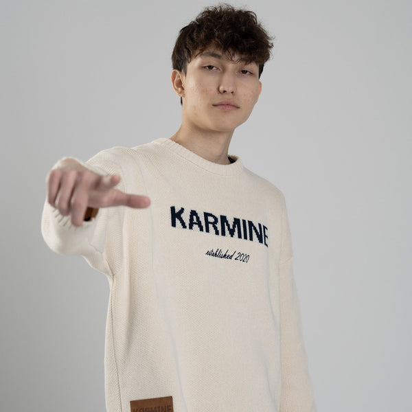 Crewneck Knit Beige