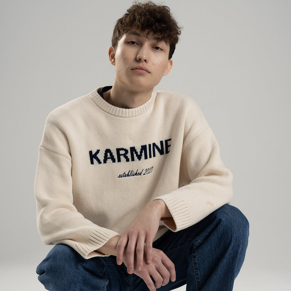 Crewneck Knit Beige