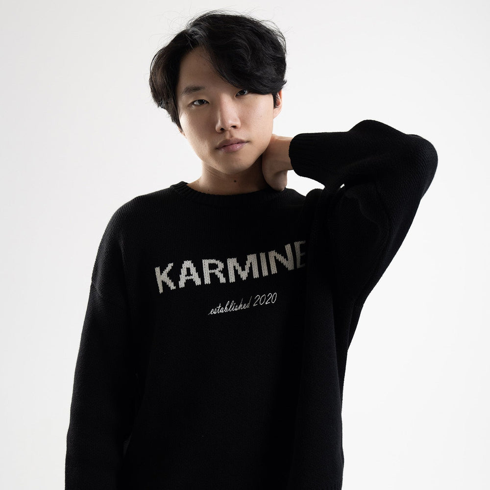 Crewneck Knit Noir