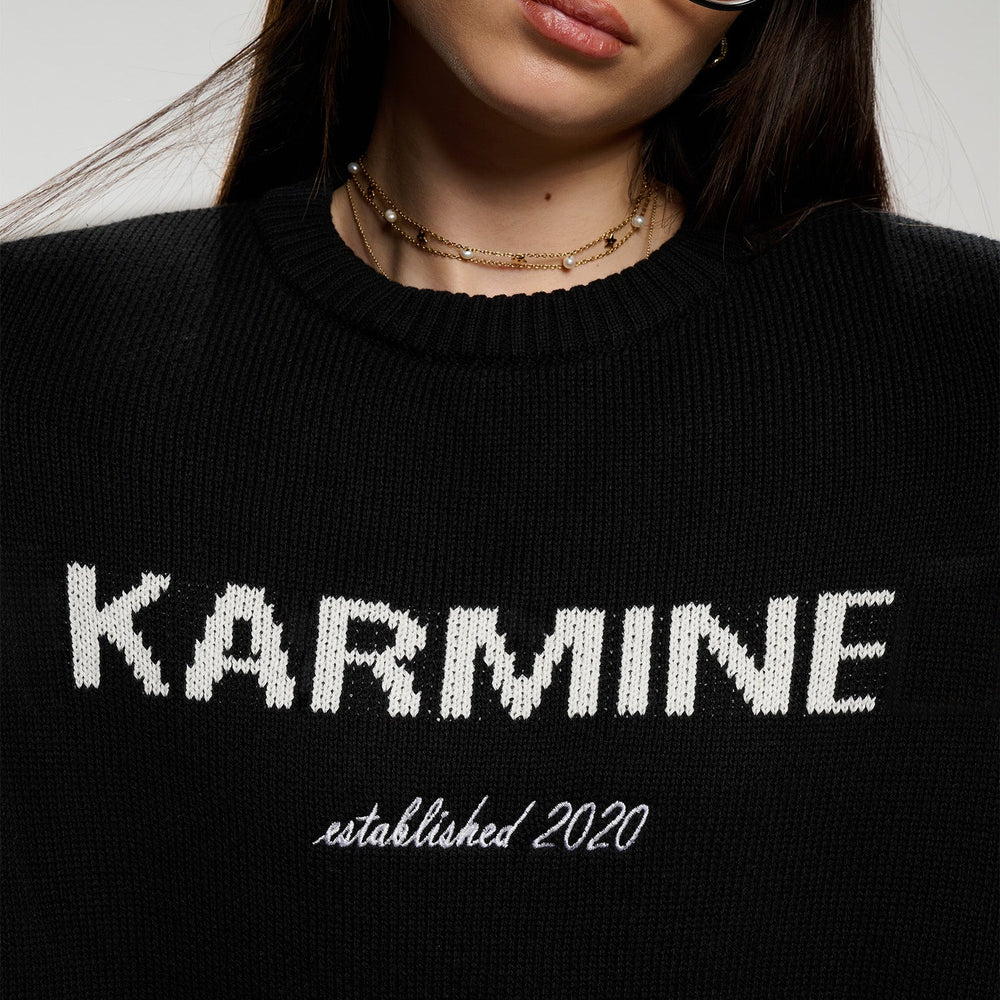 Crewneck Knit Noir