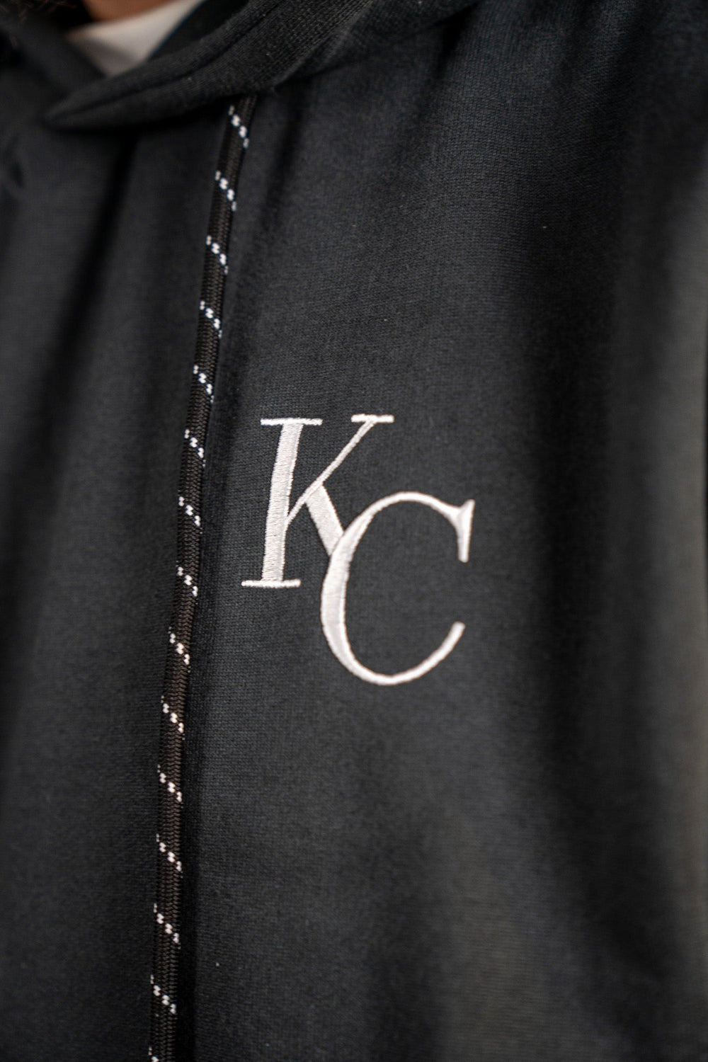 Hoodie Monogram Noir