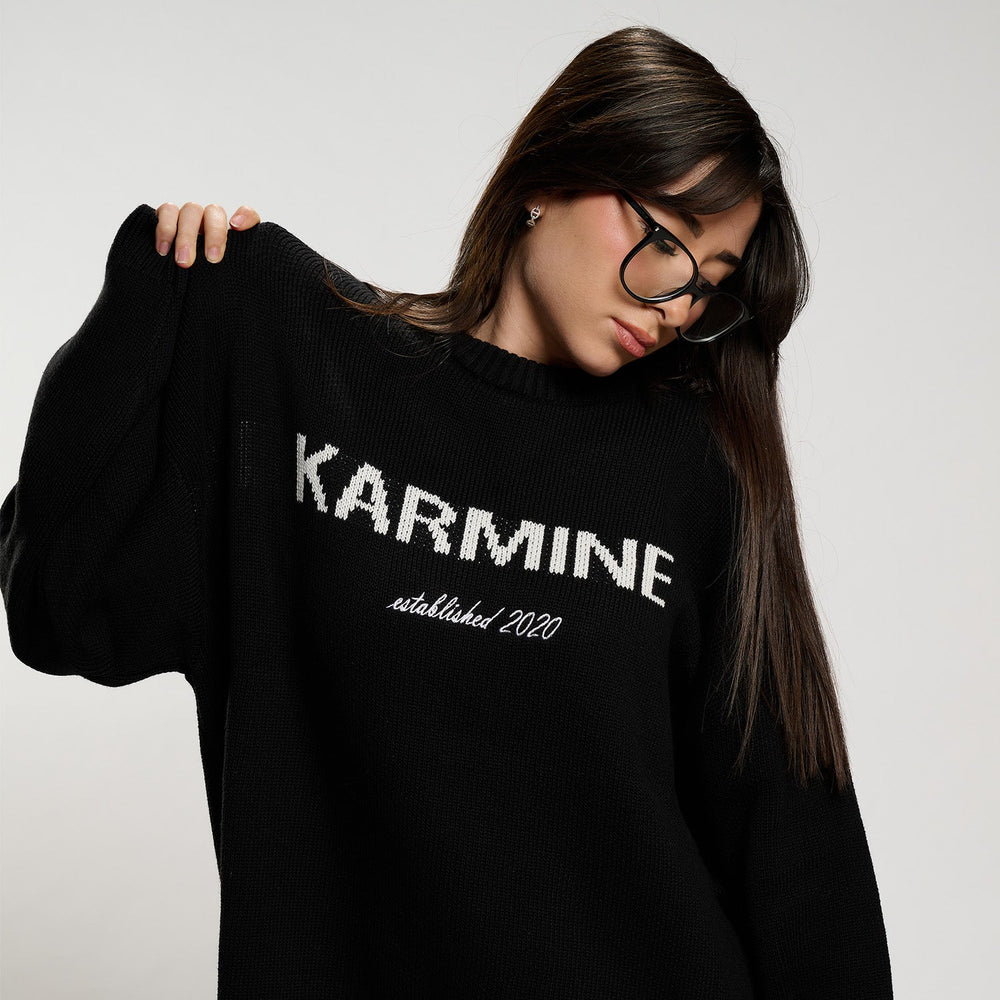 Crewneck Knit Noir