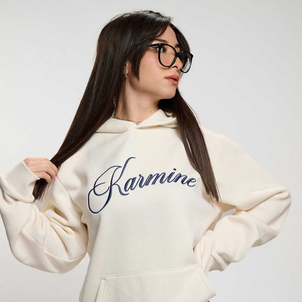 Hoodie Campus Beige