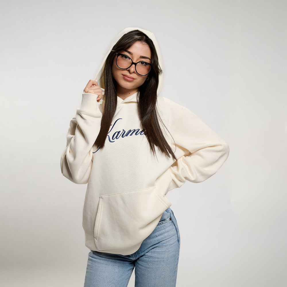 Hoodie Campus Beige