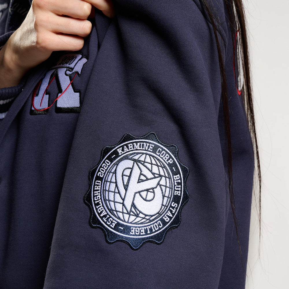Varsity Jacket Campus Navy