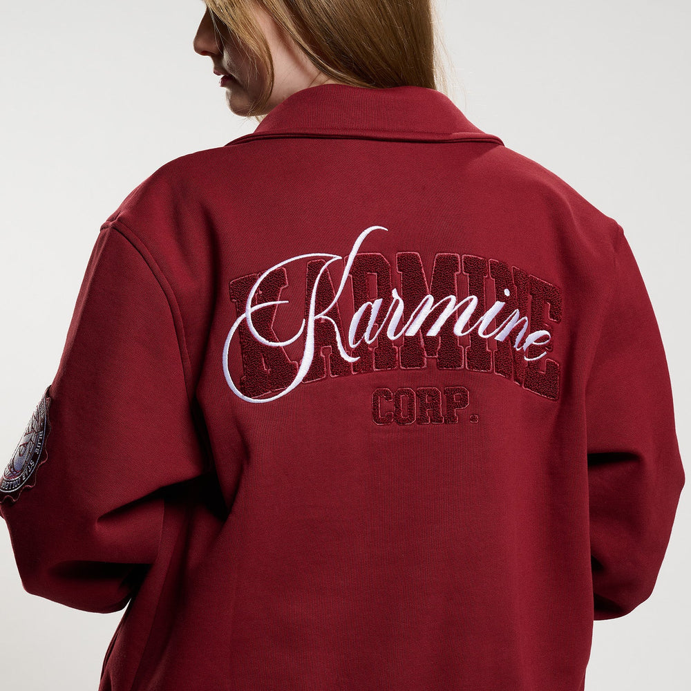 Varsity Jacket Campus Rouge