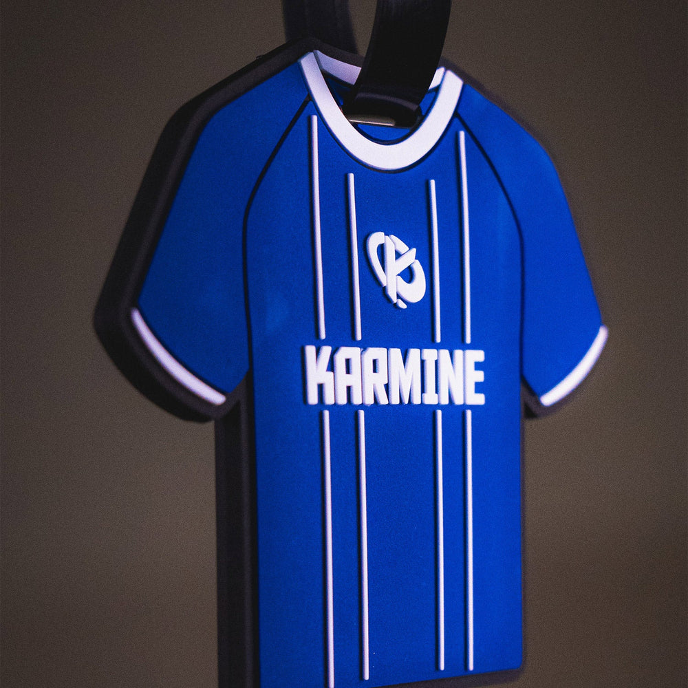 Étiquette de valise Karmine Navy